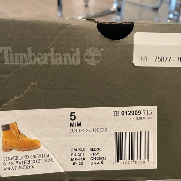 Timberland size 5Y - OBO - Picture 7 of 7